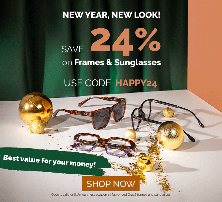 -24% off frames&sunglasses