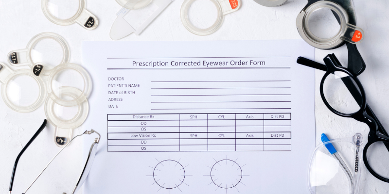 How to read your glasses prescription?