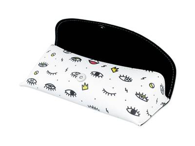 Glasses case Crullé with cleaning cloth - Happy Eyes 