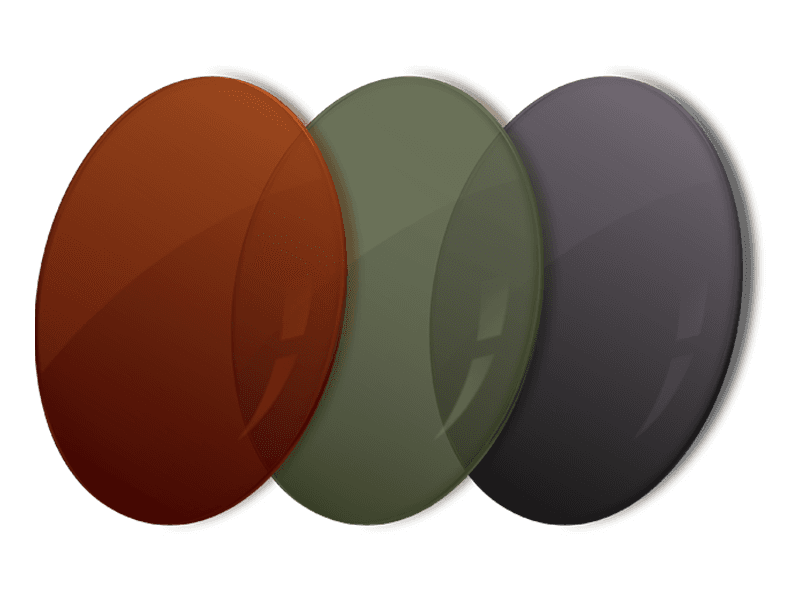 Glass lens Optimum+ Sun Bifocal - Illustration photo