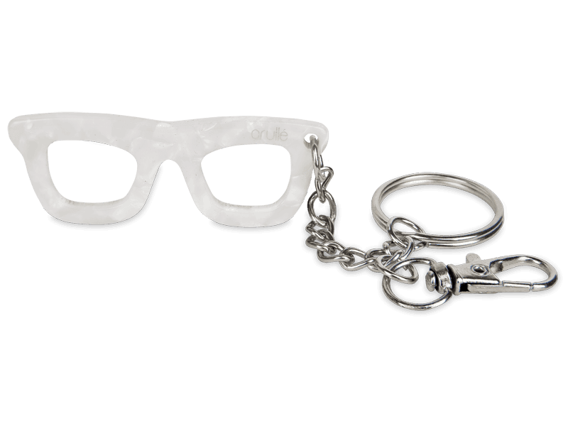 Keychain Crullé - white 